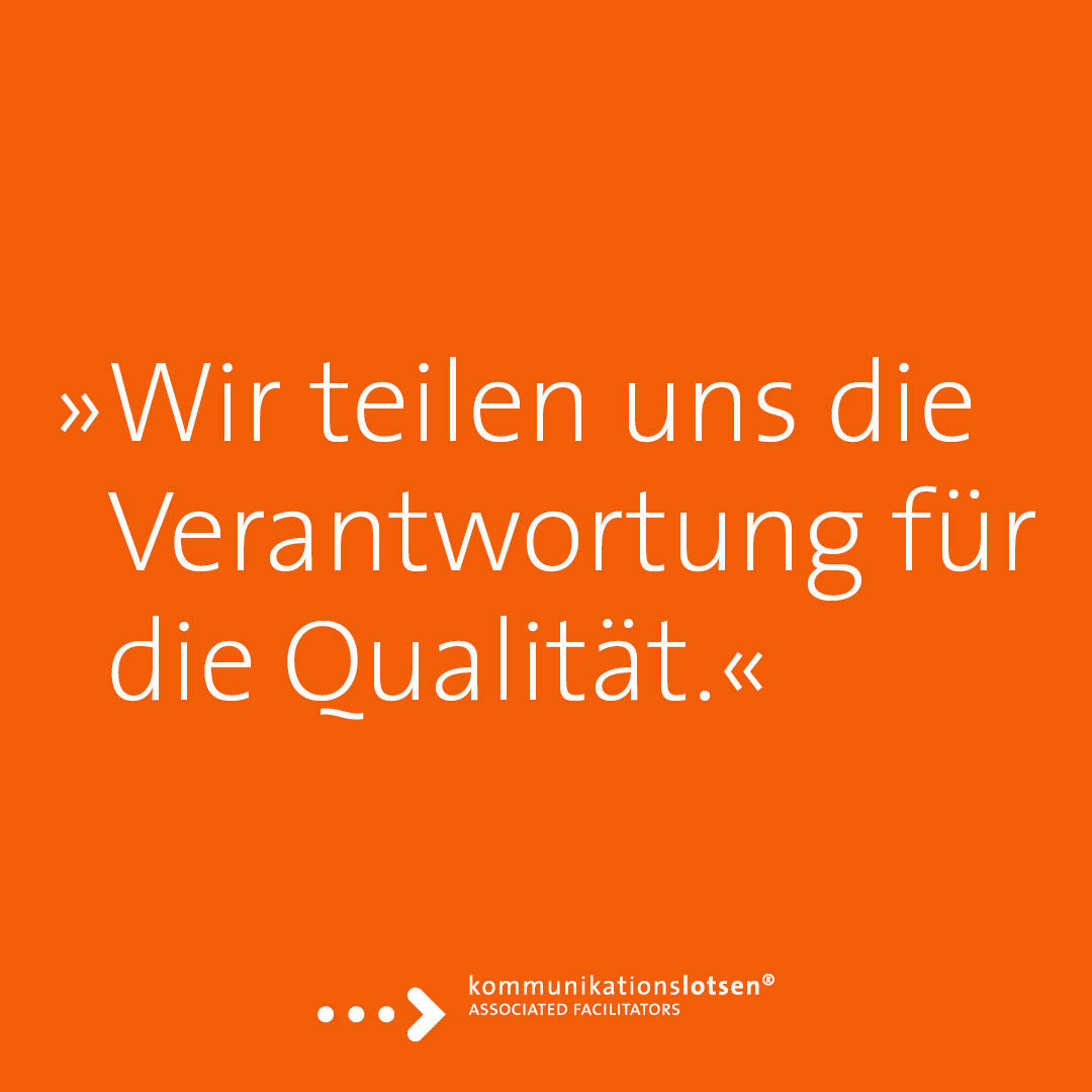 Direkteinstieg in Facilitation
